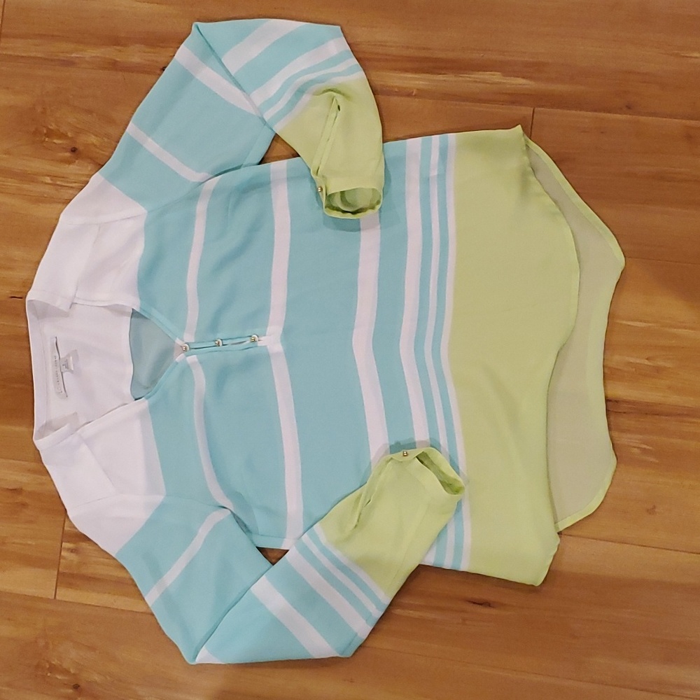 Blouse and off the shoulder dress